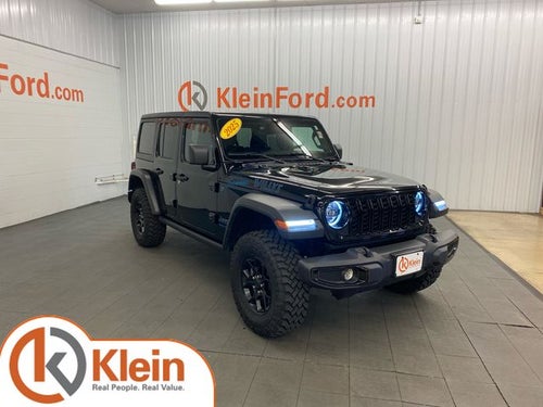 2025 Jeep Wrangler Willys 4xe TARGA TOP/CONVENIENCE GROUP
