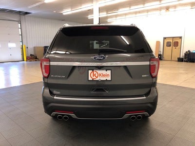 2018 Ford Explorer Platinum
