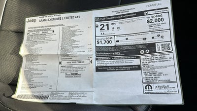 2022 Jeep Grand Cherokee L Limited 4x4