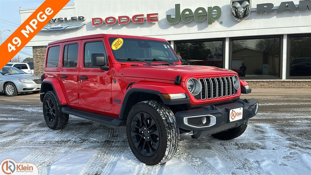 2025 Jeep Wrangler 4xe Sahara 4xe