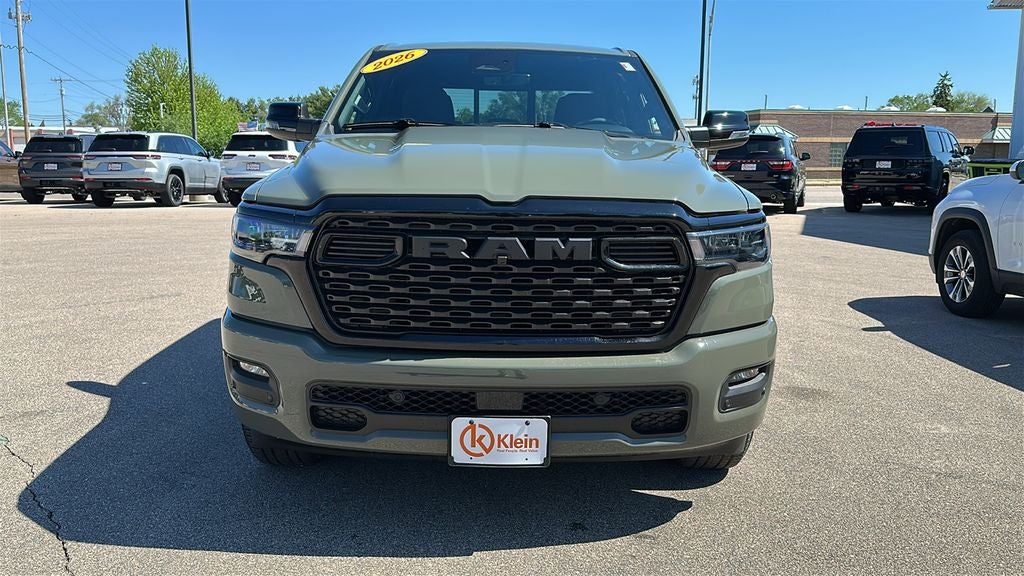 2026 RAM 1500 Big Horn Crew Cab 4x4 5'7' Box